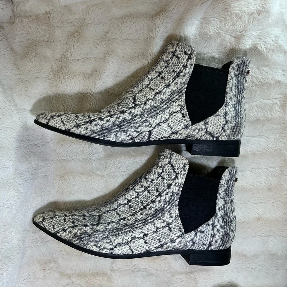 Cole Haan “Hara” Python Leather Bootie women’s size 9.5